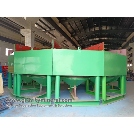 液压径向跳汰机