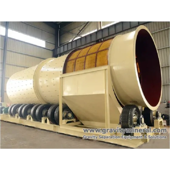 圆筒洗矿机